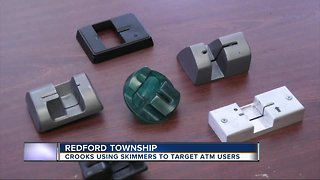 Crooks using skimmers to target ATMs