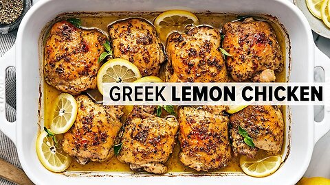 GREEK LEMON CHICKEN