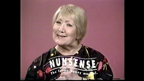TVC - Nunsense The Funny, Nunny Musical - June Bronhill - Adelaide (1990)
