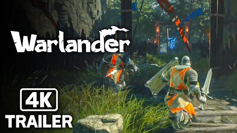 WARLANDER Official Gameplay Trailer (2022) 4K
