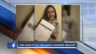 Kids Make Picks for March Madness Bracket