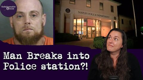 Man breaks IN to a police station?! | True Crime