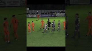 Non League Footballer Is Fouled & Sent Off For His Reaction! | Did The Ref Get It Right? #shorts