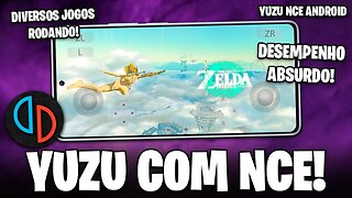 YUZU COM NCE FINALMENTE CHEGOU! | PERFORMANCE ABSURDA PARA VÁRIOS SMARTPHONES! | FIFA POKÉMON E MAIS