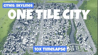 Cities Skylines | Ep.1 | One Tile Mega City