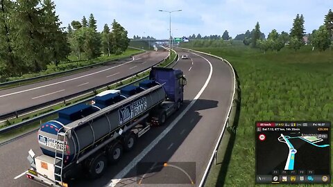 (euro truck simulator 2) early morning blues