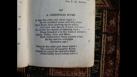 A Christmas Hymn - A. Domett