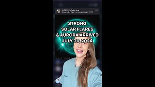 Solar Flares Are Beyond Expectation! Aurora Continues! Earth Being Washed in Light 💥 July 30, 2024