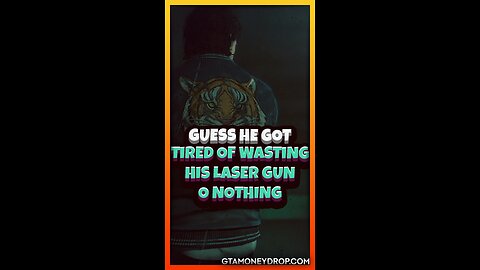 Guess he got tired of wasting his widowmaker laser on nothing #gtaclips #gtav