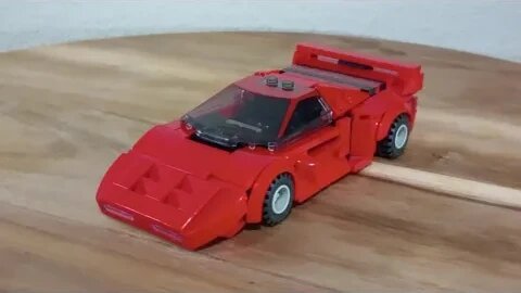 LEGO MOC Vector W8 Supercar