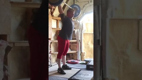 90 kg / 198 lb - Muscle Snatch (No hook/ No Contact)