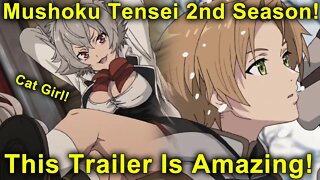 Mushoku Tensei 2nd Season Trailer Reaction! Jobless Reincarnation Slated 2022!