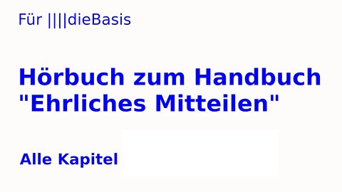 Für ||||dieBasis * Hörbuch zum EM-Handbuch