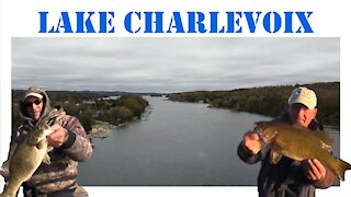 Lake Charlevoix Bass Fishing Early 2021