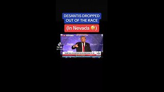 DeSantis drops out of Nevada