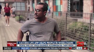 I-Access Life app helps people in wheelchairs