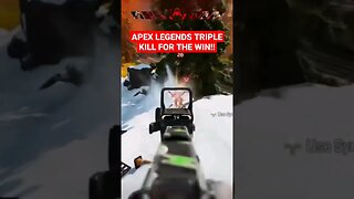 Apex legends triple kill win! #apexlegends #shorts #SUBSCRIBE #gaming #clips