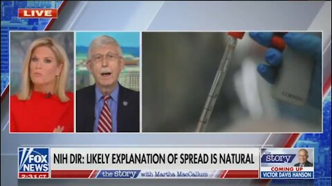 NIH Director: A Wuhan Lab Leak Is An Extraordinary Claim