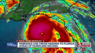 Nebraska workers head to Florida to help with Hurricane Michael