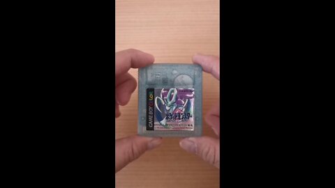 Pocket Monsters Crystal The 3rd and last Pocket Monsters game released for the Game Boy Color. Loaded with a modified IPS screen Game Boy Color