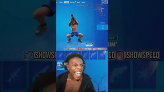 SPEED Gets His OWN FORTNITE SKIN And DANCE!! 😭#shorts