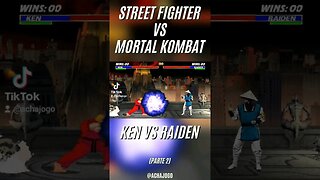 Street Fighter vs Mortal Kombat, Ken vs Raiden. Parte 2