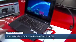 Dont Waste Your Money: Back-to-school shopping confusion