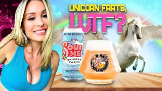 Glitter Bomb Sour Me Unicorn Farts by Duclaw Brewing Craft Beer Review with @The Allie Rae