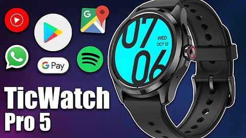 TicWatch Pro 5 | DUAS TELAS, GPS E PROCESSADOR SNAPDRAGON! | O MELHOR SMARTWATCH