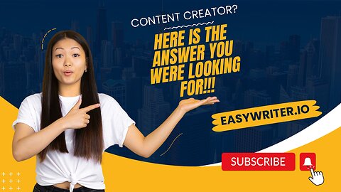 EasyWriter - Get Your Writing On With Easywriter! #contentcreator