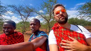 Maasai Hunting for Giraffe!