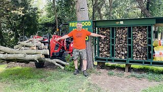 Added Benefit of a Roadside Firewood Stand