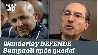 Wanderley DESABAFA e DEFENDE Sampaoli após eliminação do Santos!