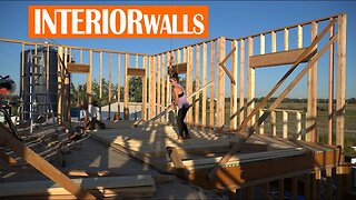 DIY HOME BUILD | EP. 035 - INTERIOR WALLS