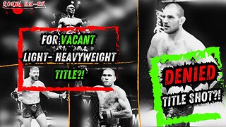 Sean Strickland DENIED, Vacant Light-Heavyweight TITLE SHOT for Israel Adesanya?!