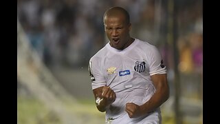 Gol de Carlos Sánchez - Santos 3 x 0 Atlético-GO - Narração de Fausto Favara