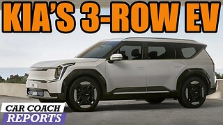 2024 Kia EV9 ELECTRIC 3-Row SUV // FIRST LOOK