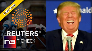 TOO FUNNY! Reuters Falls into Trap, ‘Fact Check’ Obvious Meme