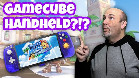Handheld Gamecube?!? | Retroflag Nintendo Switch Handheld Grip
