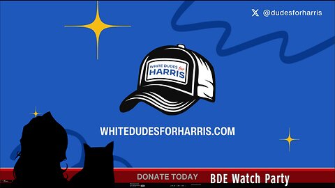 BDE Watch Party: White Dudes for Harris