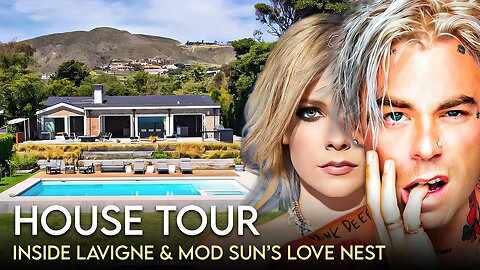 Avril Lavigne & Mod Sun | House Tour | $8 Million Malibu Mansion & More