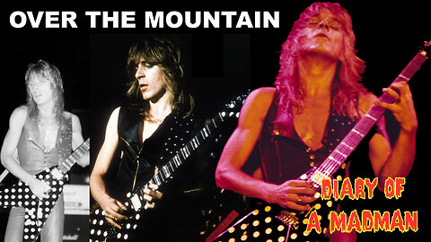OVER THE MOUNTAIN 05 guitar solo lesson ~ Diary of a Madman Album ~ Randy Rhoads Complete Tutorial