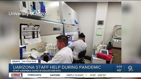 UA doctor helps make coronavirus tests