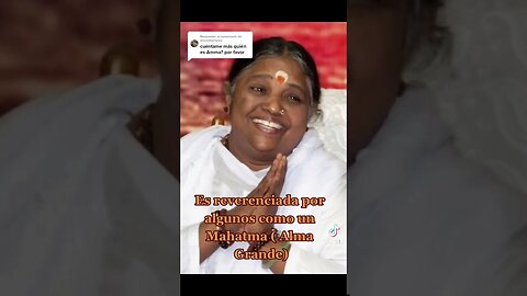 @MataAmritanandamayi who is amma? ❤️🙏🏾😂🕉️