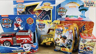 Paw Patrol Unboxing Toy Collection Review ASMR