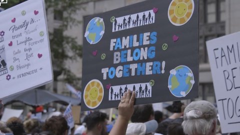 Protesters March For More Than Solving Family Separations