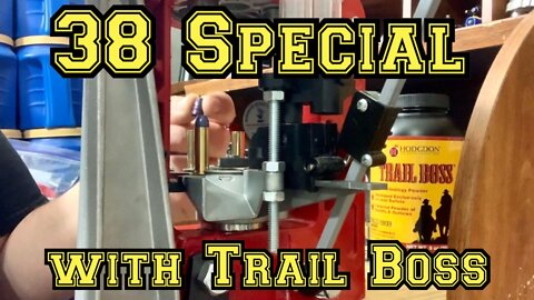 Reloading 38 Special with Trail Boss