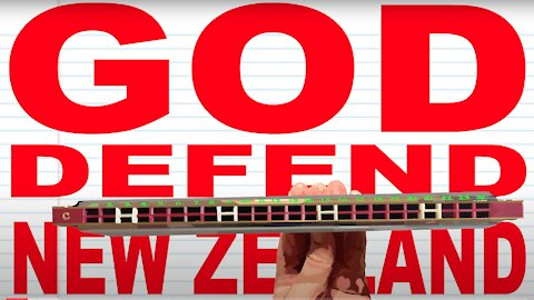 How to Play God Defend New Zealand on a Tremolo Harmonica with 24 Holes