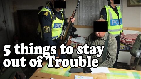 5 things every legal gunowner in Sweden must know to stay out of trouble