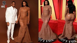 Russell Wilson's Wife Ciara Goes Viral Again With The Thick Clappas At The Oscars! 👏🏽